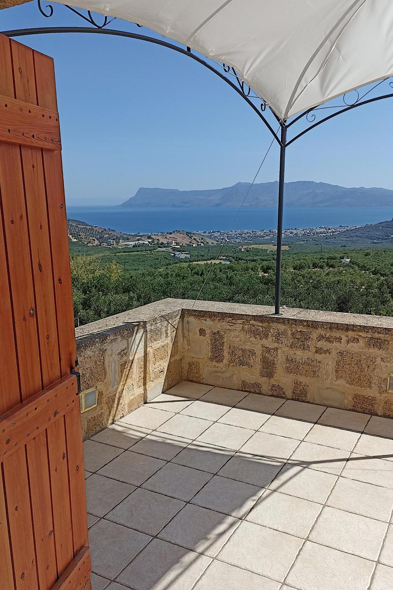 Mulberry Hill - Amazing Panoramic Views - Kissamos Apartment Luaran gambar