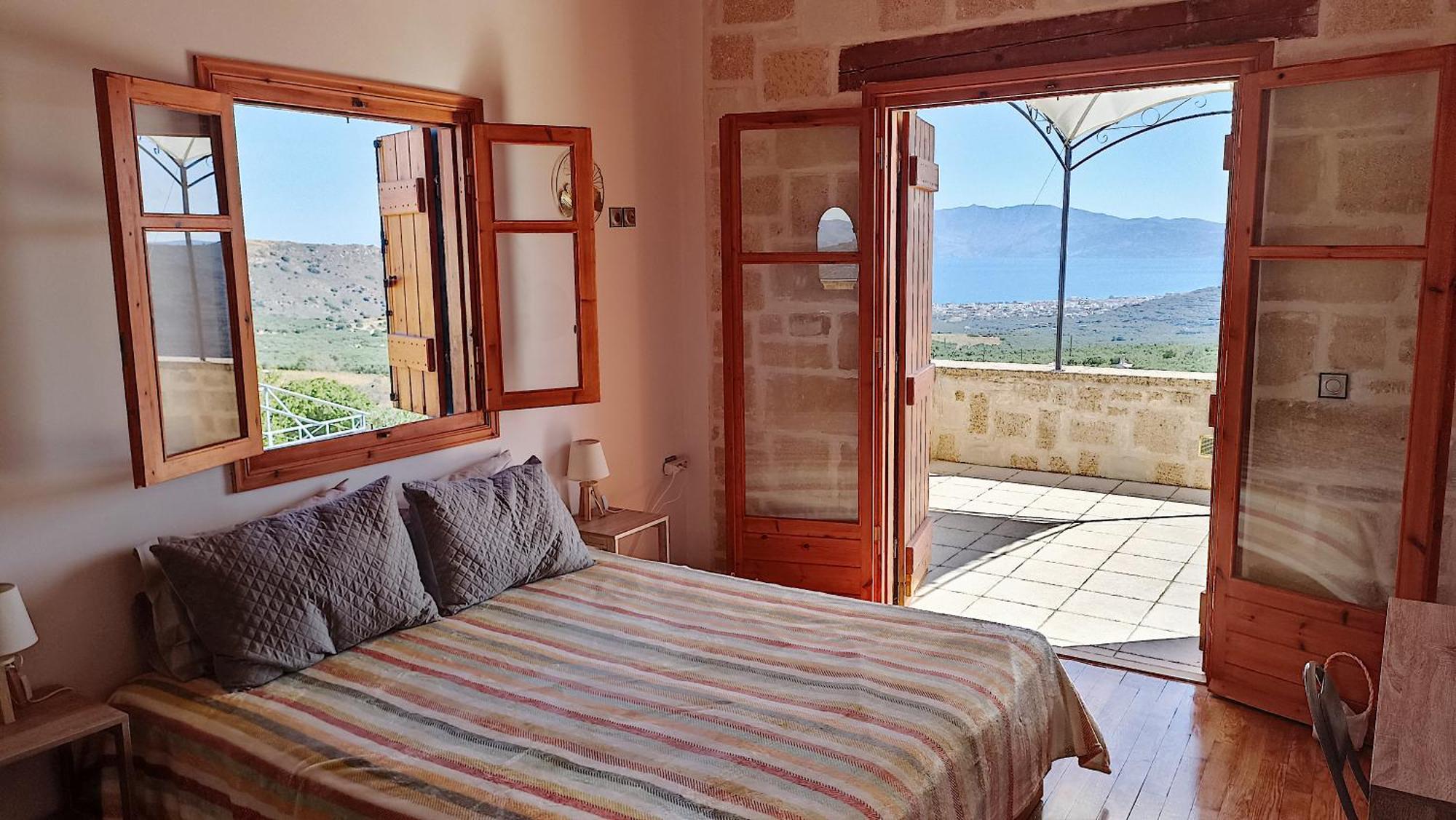 Mulberry Hill - Amazing Panoramic Views - Kissamos Apartment Luaran gambar