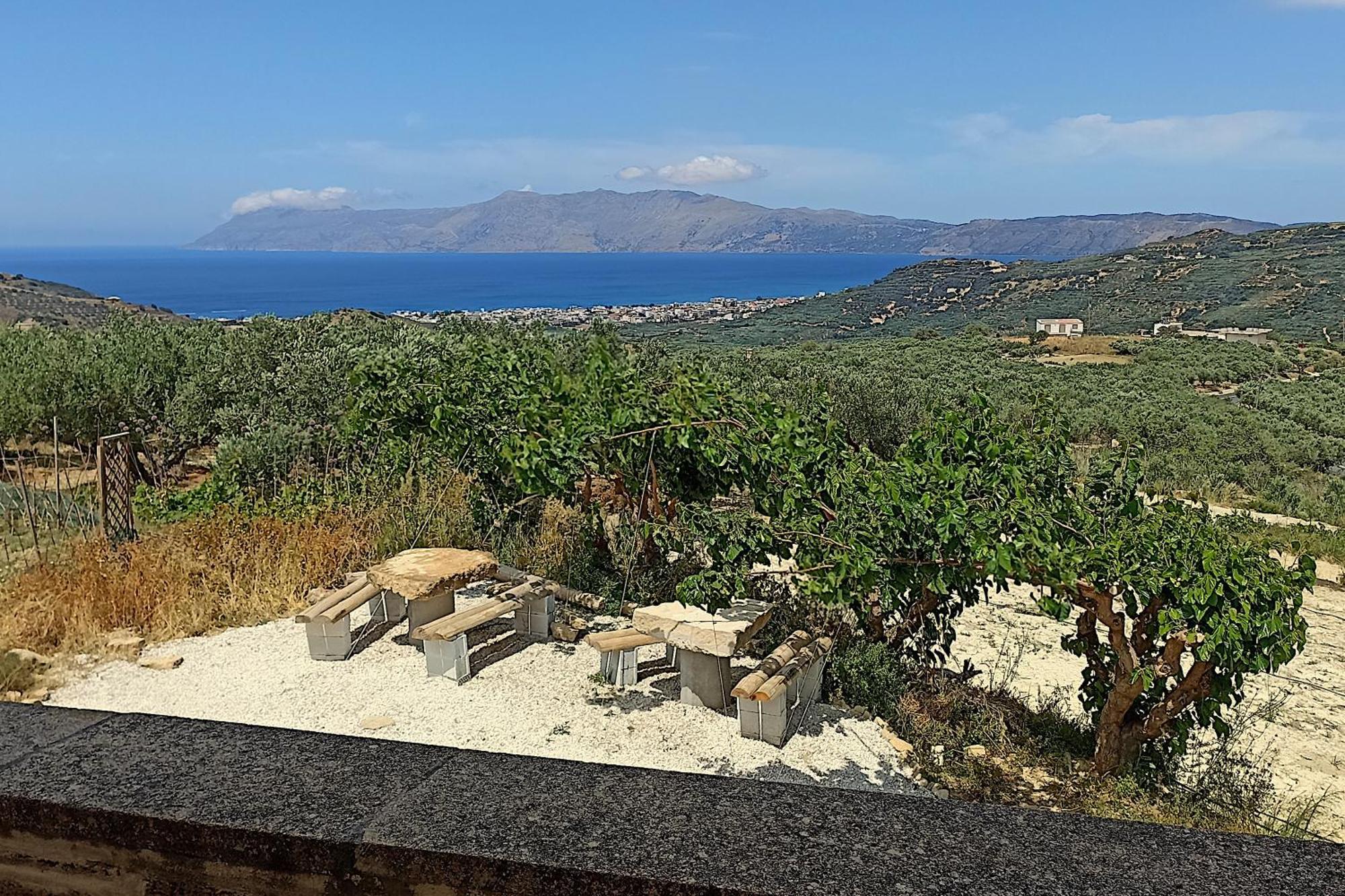 Mulberry Hill - Amazing Panoramic Views - Kissamos Apartment Luaran gambar