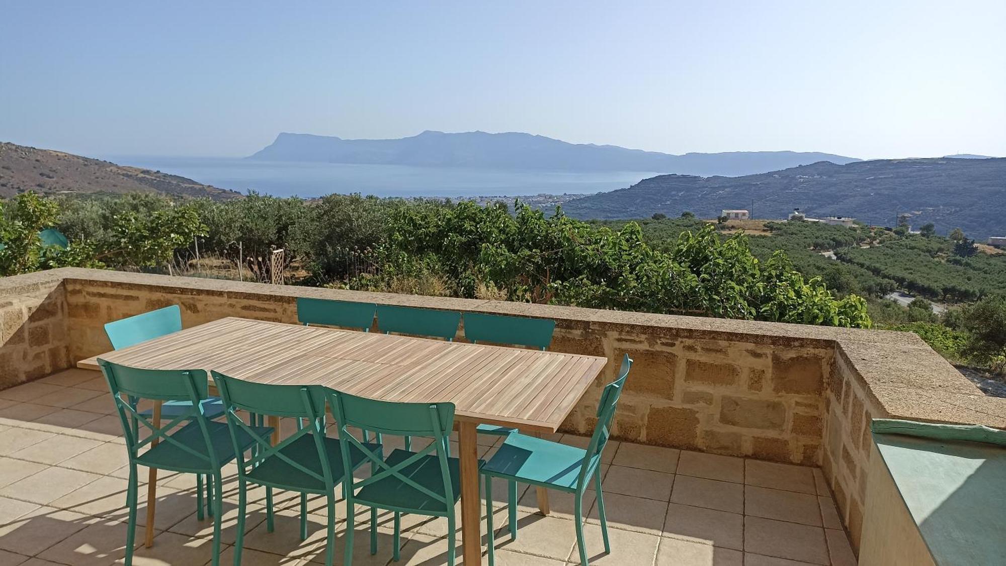 Mulberry Hill - Amazing Panoramic Views - Kissamos Apartment Luaran gambar