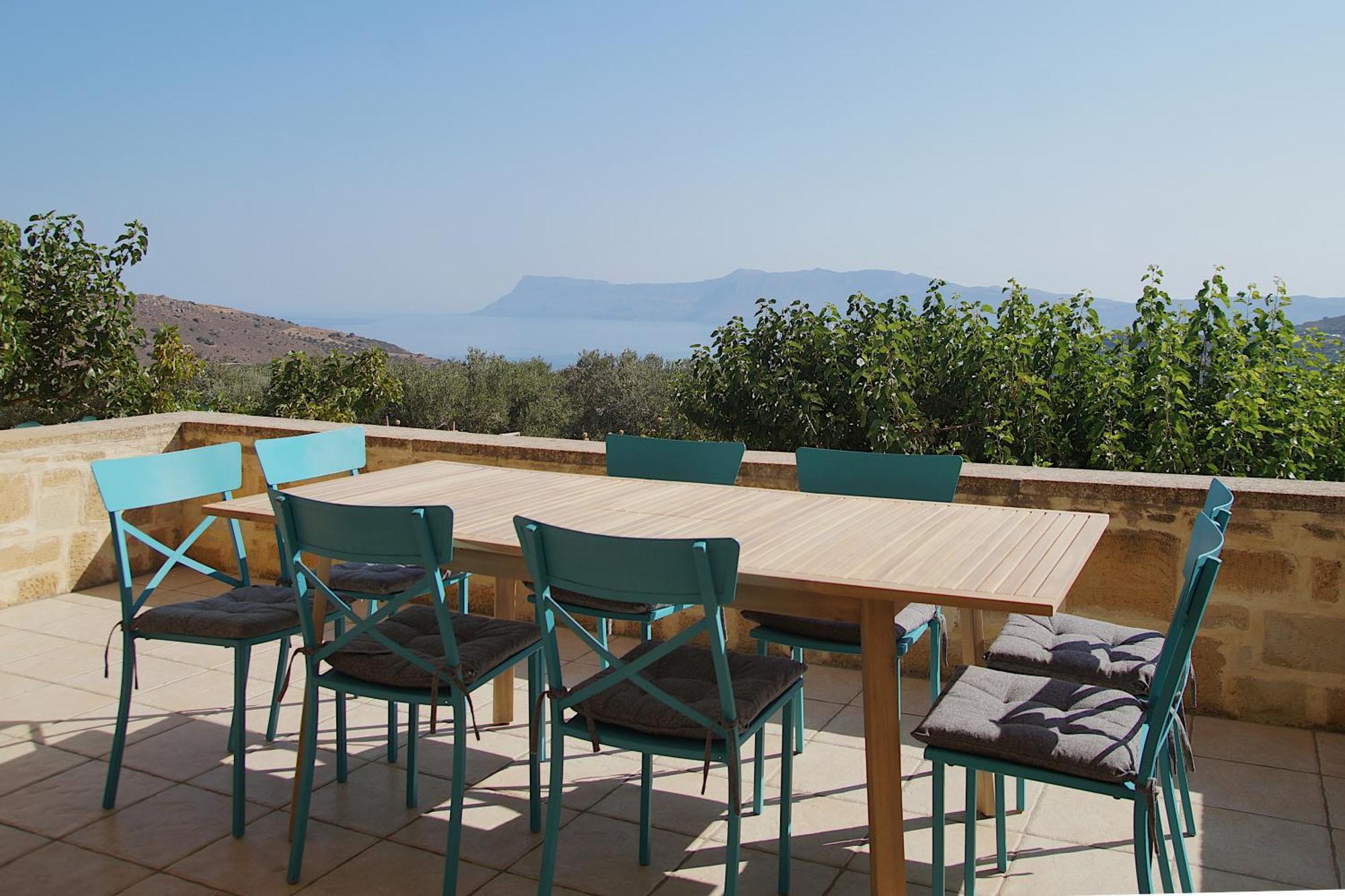 Mulberry Hill - Amazing Panoramic Views - Kissamos Apartment Luaran gambar